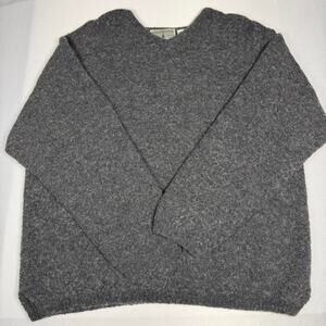Vintage Segreto Grey Wool Blend Sweater Size L